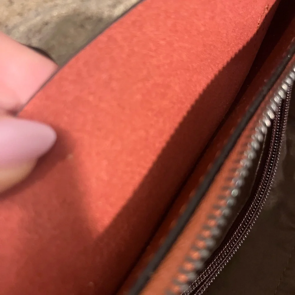 Genuine Leather Tote Bag in Brown - Women’s Everyday Shoulder Bag